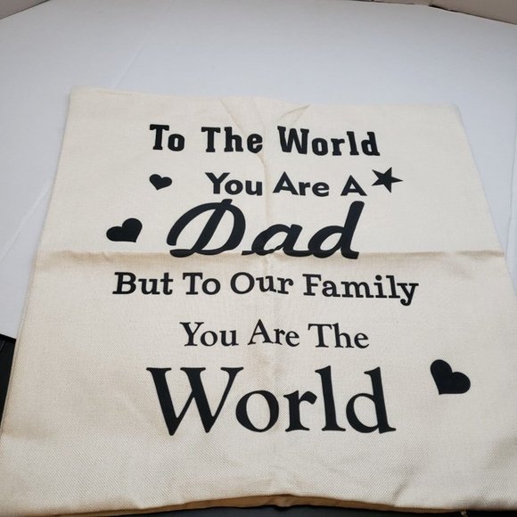 Dad pillow covers 17x17 set of 4 - Picture 11 of 11